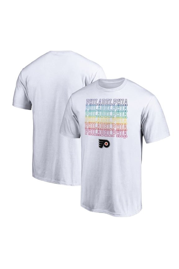 Men's White Philadelphia Flyers City Pride T-Shirt