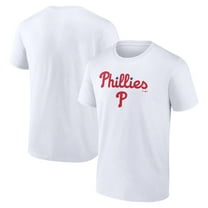 Men's White Philadelphia Phillies Team Lockup T-Shirt
