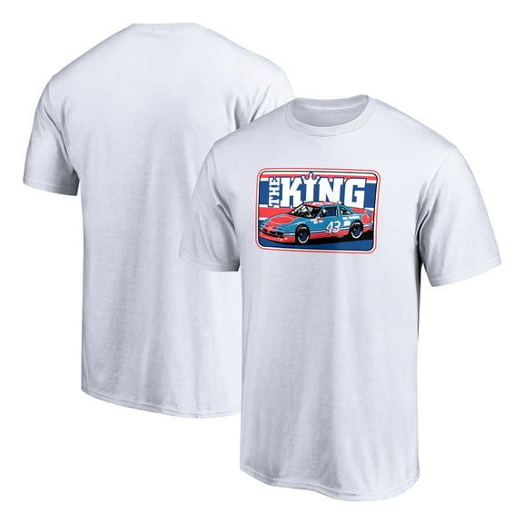 Men's White Richard Petty The King T-Shirt