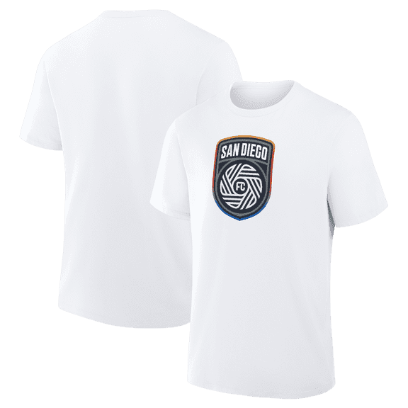Men's White San Diego FC Essential T-Shirt