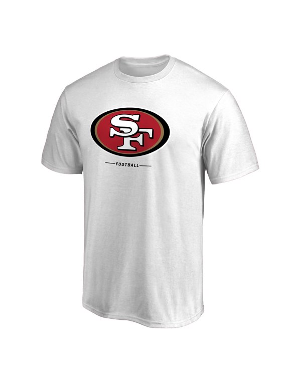 Men's White San Francisco 49ers Team Lockup 2 T-Shirt