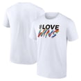 thumbnail image 1 of Men's White San Francisco Giants Love Wins T-Shirt, 1 of 3