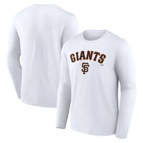 Men's White San Francisco Giants Team Lockup Long Sleeve T-Shirt