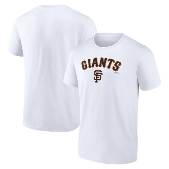 Men's White San Francisco Giants Team Lockup T-Shirt