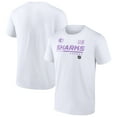 thumbnail image 1 of Men's White San Jose Sharks NHL Hockey Fights Cancer T-Shirt, 1 of 3