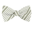 thumbnail image 1 of Men's White Silk Self Tie Bowtie Tie Yourself Bow Ties, 1 of 2