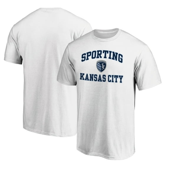 Men's White Sporting Kansas City Heart and Soul T-Shirt