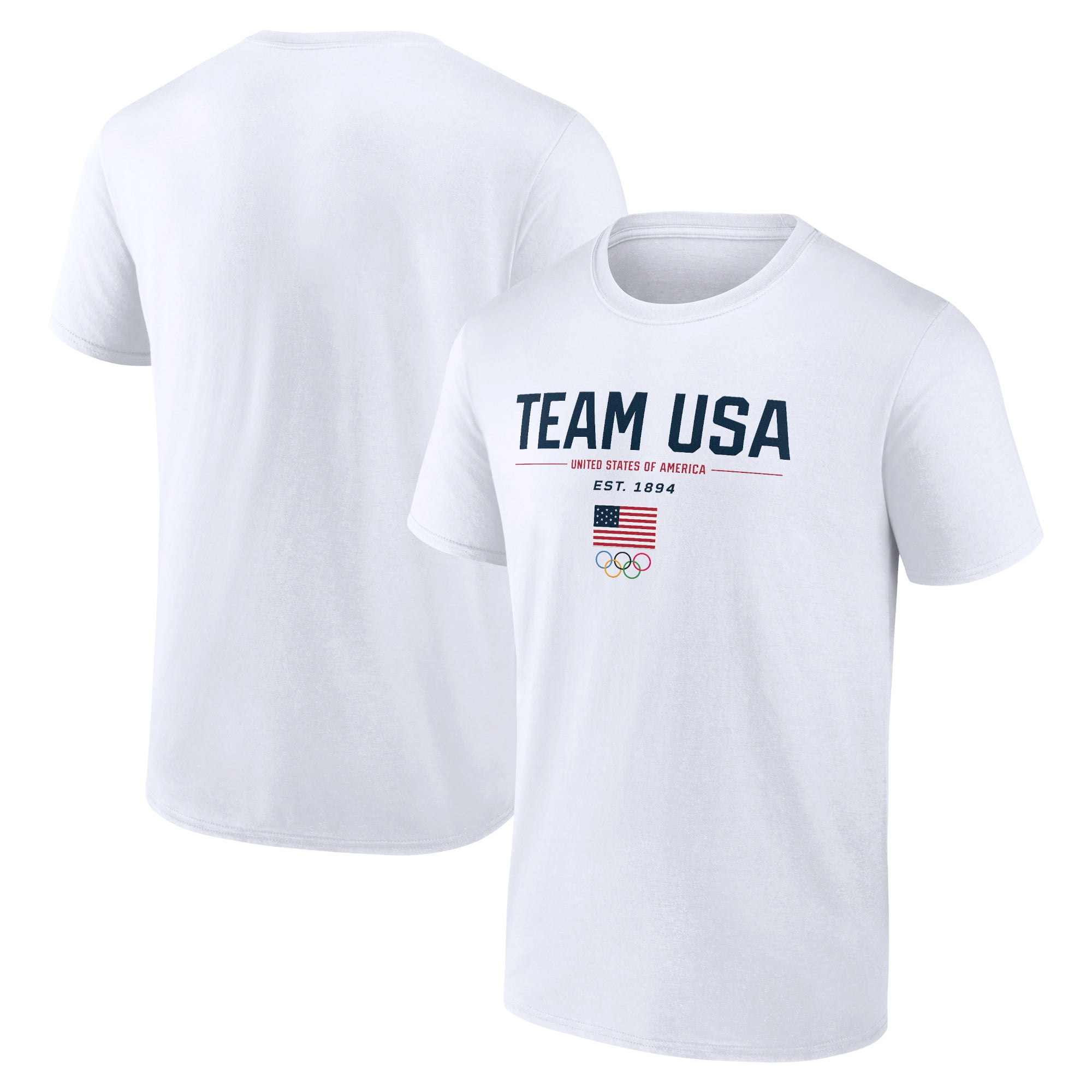 Men's White Team USA 2024 Olympics Gold Medal TShirt