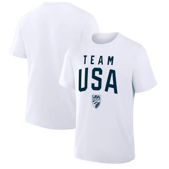 Men's White Team USA Prime Luge Legacy T-Shirt