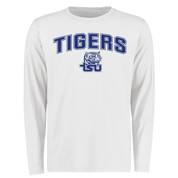 Men's White Tennessee State Tigers Proud Mascot Long Sleeve T-Shirt