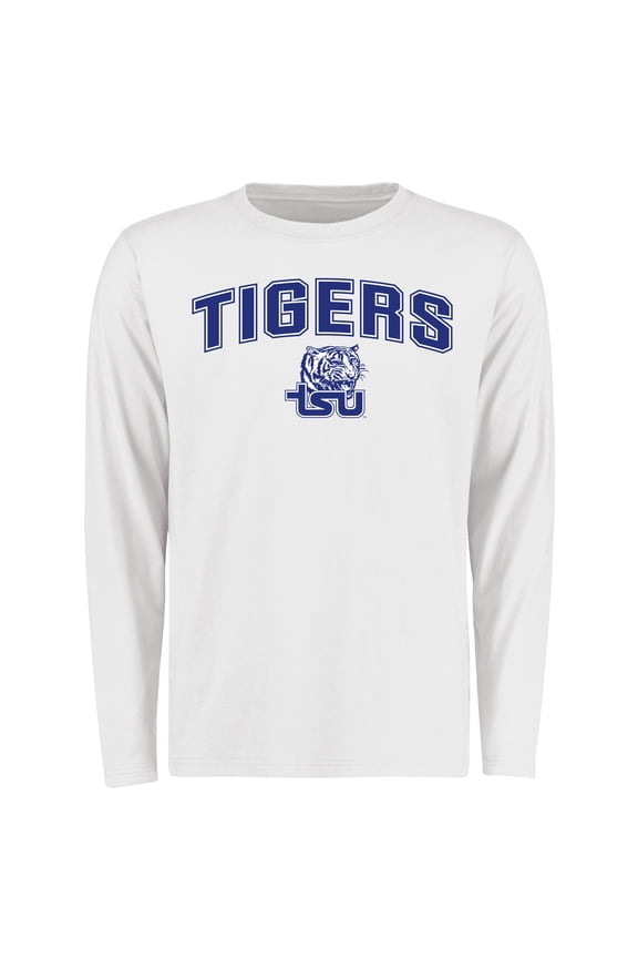 Men's White Tennessee State Tigers Proud Mascot Long Sleeve T-Shirt