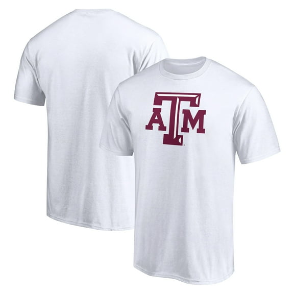 Men's White Texas A&M Aggies Logo T-Shirt