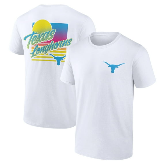 Men's White Texas Longhorns High Hurdles T-Shirt