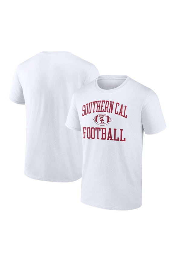 Men's  White USC Trojans First Sprint T-Shirt