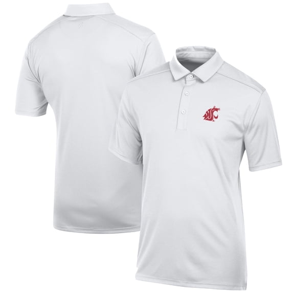 Men's White Washington State Cougars Classic Jacquard Polo