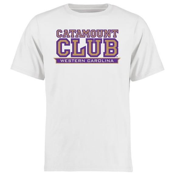 Men's White Western Carolina Catamounts Alternate Logo One T-Shirt