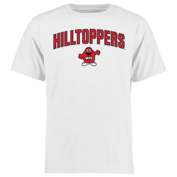 Men's White Western Kentucky Hilltoppers Proud Mascot T-Shirt