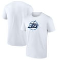 thumbnail image 1 of Men's  White Winnipeg Jets Primary Logo T-Shirt, 1 of 3
