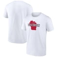 thumbnail image 1 of Men's White Wisconsin Badgers Home State T-Shirt, 1 of 3