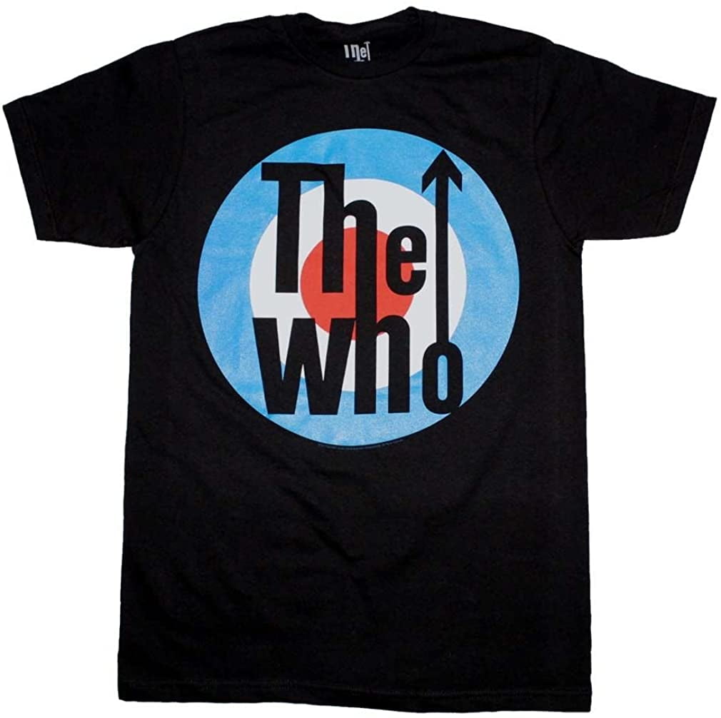 Men's Who The Who Classic Target Logo Tee T-shirt Large Black - Walmart.com