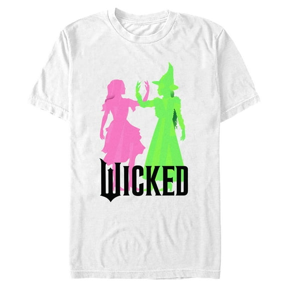 Men's Wicked Elphaba and Glinda Together Graphic T-Shirt
