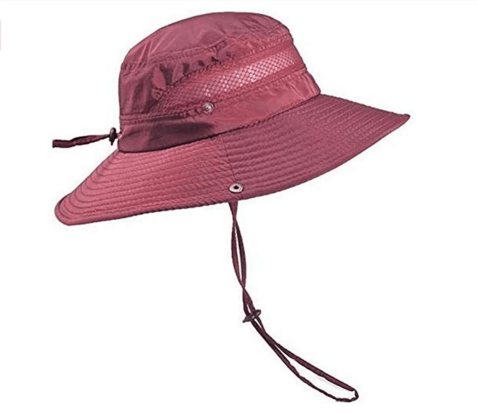 Men's Wide Brim Sun Hat, Outdoor Camping Fishing Cap Sunscreen Waterproof  Bucket Hat 