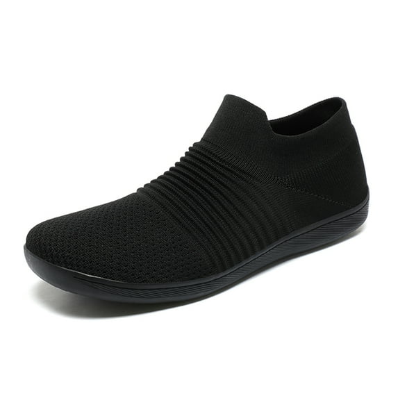 Men's Wide Slip on Barefoot Walking Shoes Minimalist Footwear Wide Toe Box Shoes Fashion Sneakers