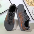thumbnail image 1 of Men’s Wide Toe Box Running Sneakers Breathable Lightweight Walking Shoes with Cushioned Non Slip Sole Comfortable Lace Up Trainers for Gym Travel Daily Wear, 1 of 9