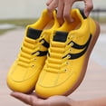 thumbnail image 1 of Men’s Wide Toe Casual Skate Sneakers Lightweight Lace Up Walking Shoes with Cushioned Non Slip Sole for Daily Travel Outdoor Comfort Athletic Shoes, 1 of 9