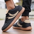 thumbnail image 1 of Men's Wide Toe Casual Sneakers Lightweight Breathable Lace-Up Athletic Walking Shoes for Running Hiking Daily Wear and Outdoor Activities, 1 of 9