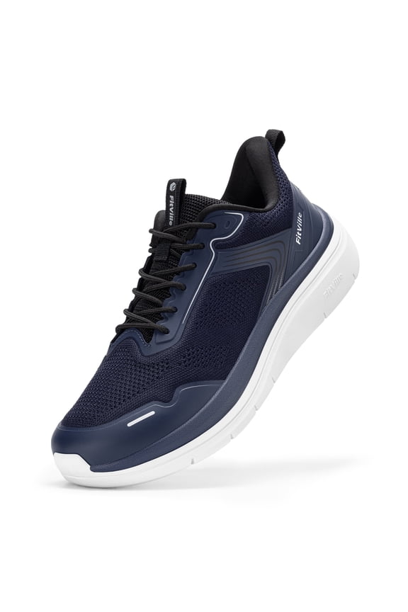 Men's Wide Walking & Running Shoes Arch Support Non Slip Athletic Shoes Gym Workout Jogging Comfortable Sneakers