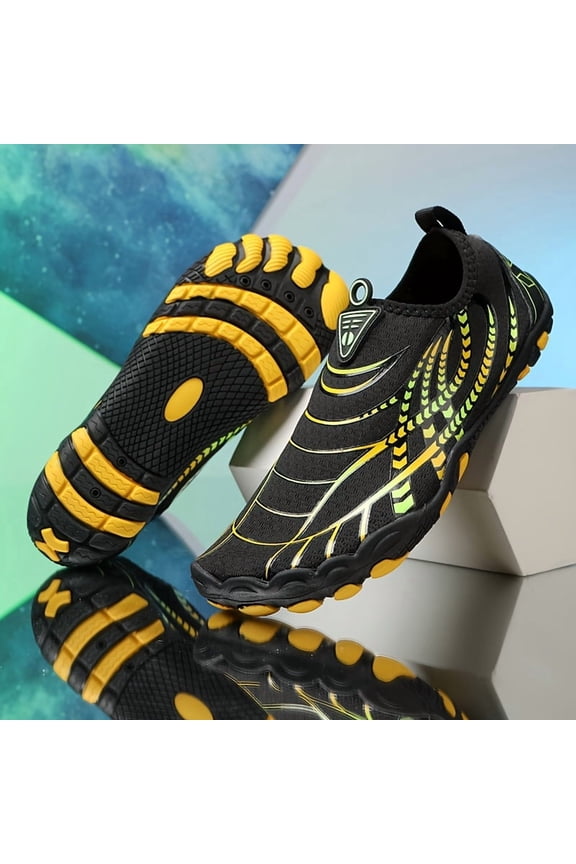 Men’s Wide Width Barefoot Training Shoes Lightweight Breathable Slip-On Cross Trainer Sneakers for Gym Workouts Weightlifting Walking Squats Deadlifts and Indoor Fitness