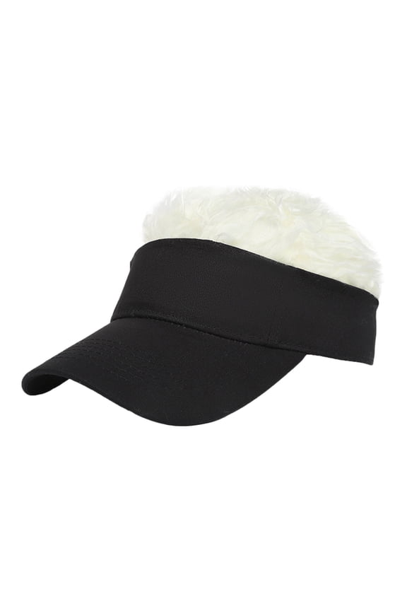 Men's Wig Baseball Cap, Fashionable Adjustable Cap with Attached Hair Top,Versatile Hat for Costume,Daily Fashion, or Quick Hairstyle Transformation,Suitable for Various Outfits and Occasions - Beige