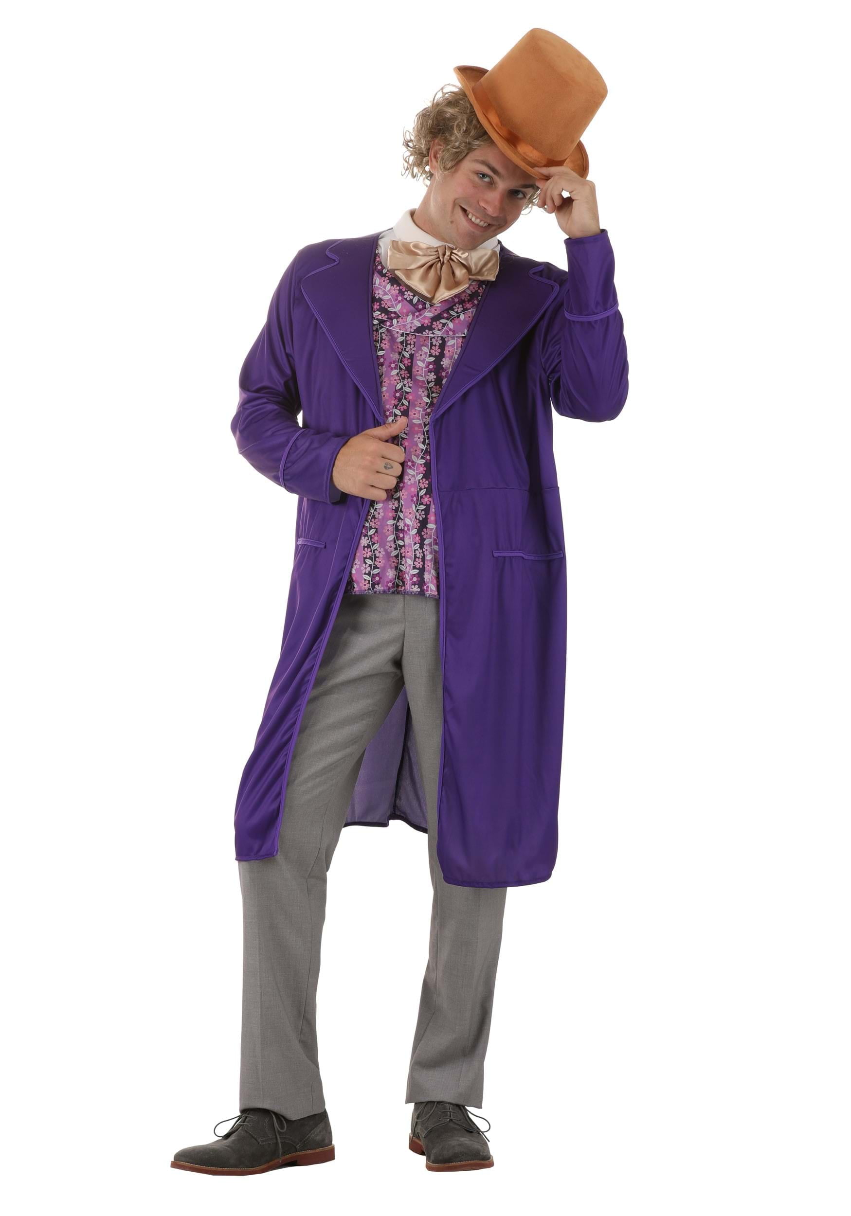 Willy Wonka Costume Mens