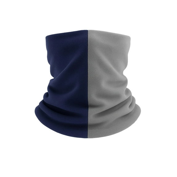 Men's Windproof Neck Gaiter Under $5! Kadlawus Men's Cycling Windproof Neck Cover, Double Layer Fleece Warm Scarf Balaclava, Color Blocked Skiing Sports Face Mask, Cold Weather Neck Gaiter