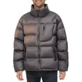 thumbnail image 1 of Men's Windproof Puffer Jackets Warm Winter Coats Long Sleeve Jacket Thicken Down Coats with Pockets Gray L, 1 of 6