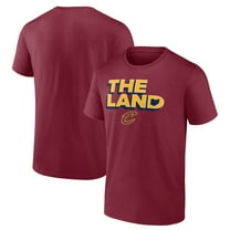 Men's Wine Cleveland Cavaliers Hometown Collection The Land T-Shirt