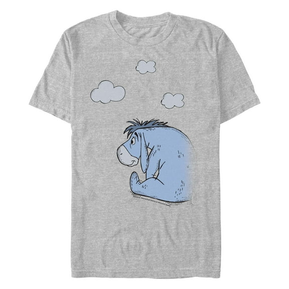 Men's Winnie the Pooh Cloudy Eeyore  Graphic T-Shirt