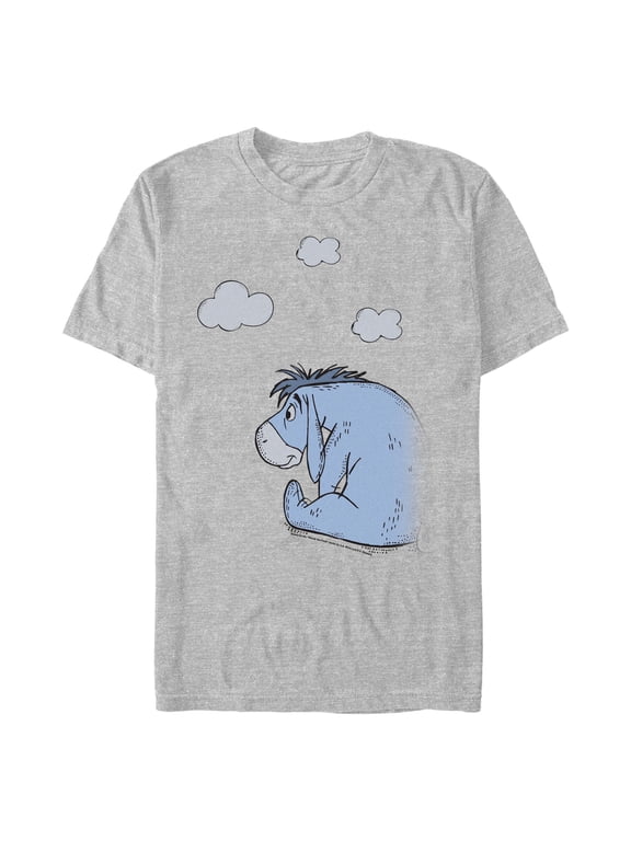 Men's Winnie the Pooh Cloudy Eeyore Graphic T-Shirt