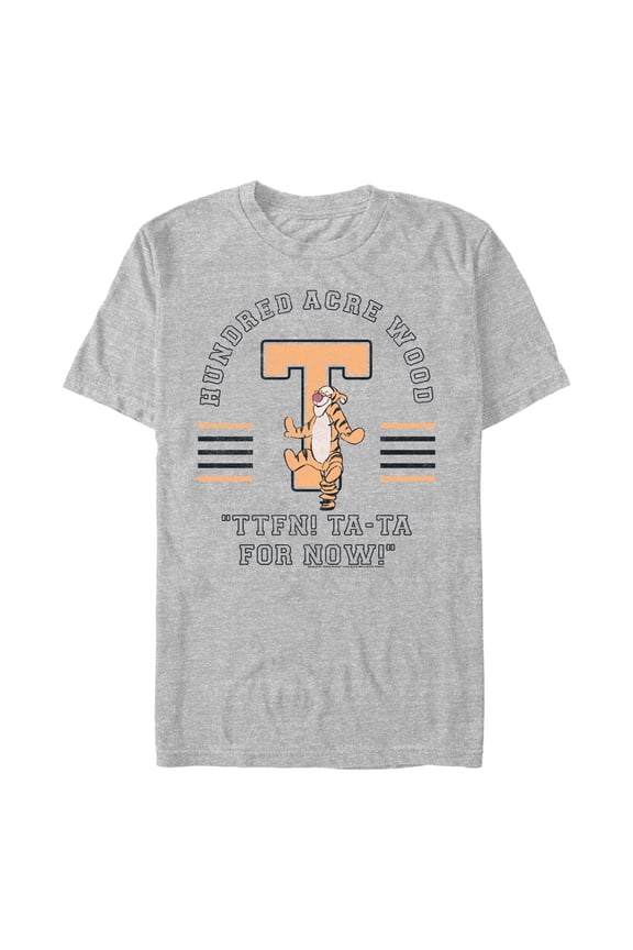 Men's Winnie the Pooh Collegiate Tigger Graphic T-Shirt