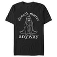 thumbnail image 1 of Men's Winnie the Pooh Eeyore Doesn't Matter Anyway Graphic Tee Black Small, 1 of 5