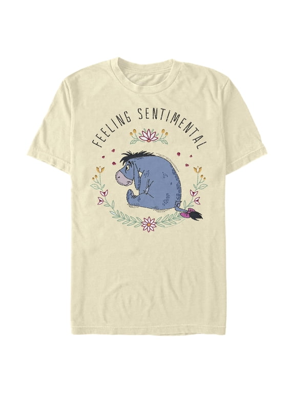 Men's Winnie the Pooh Eeyore Feeling Sentimental Graphic T-Shirt