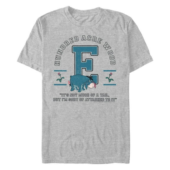 Men's Winnie the Pooh Eeyore Jersey  Graphic T-Shirt