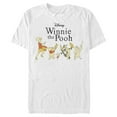 thumbnail image 1 of Men's Winnie the Pooh Music Parade Graphic Tee White Large, 1 of 5