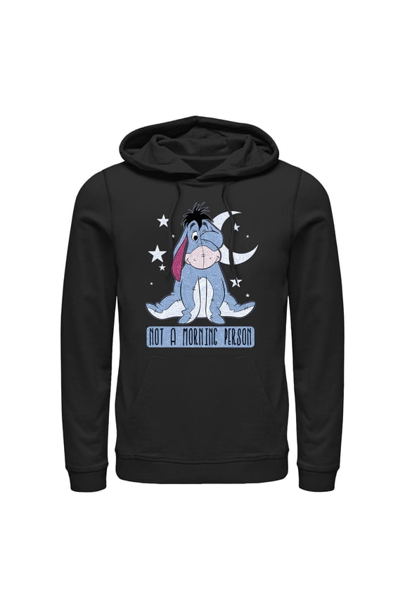 Men's Winnie the Pooh Not a Morning Person Pull Over Hoodie
