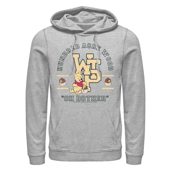 Men's Winnie the Pooh Oh Bother Collegiate Pull Over Hoodie