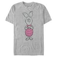 thumbnail image 1 of Men's Winnie the Pooh Piglet Sketch Graphic Tee Athletic Heather X Large, 1 of 5
