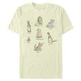 thumbnail image 1 of Men's Winnie the Pooh Storybook Character Posters Graphic Tee Beige 3X Large, 1 of 4