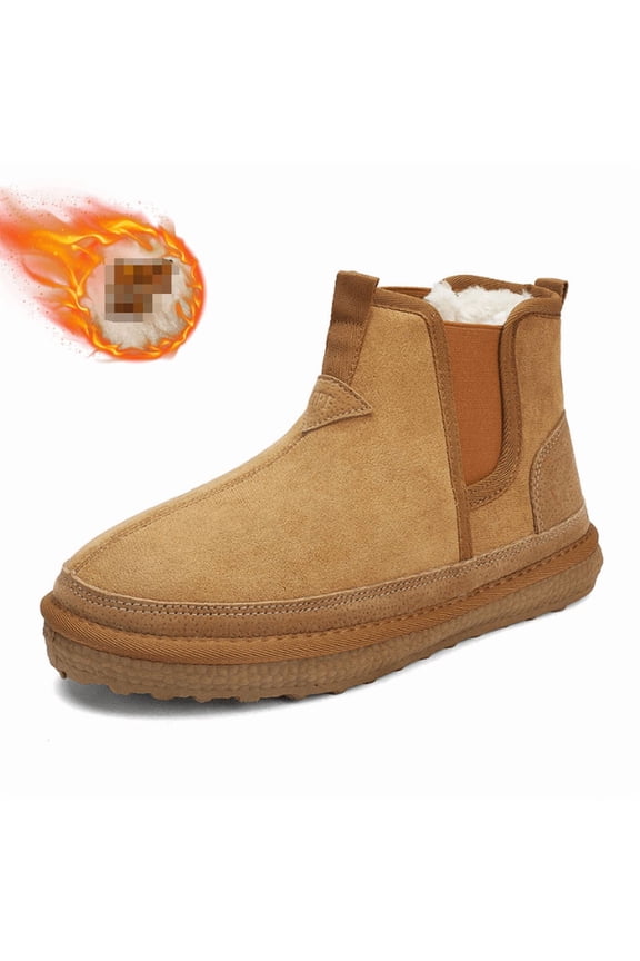 Men's Winter Ankle Boots - Warm outdoor Boots | Anti-Slip Casual Booties