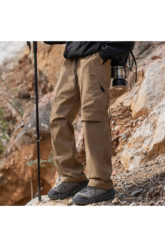 Men's Winter Casual Pants with Removable Padded Liner Soft Thickened Down Insulation for Warmth and Comfort Men's Comfortable Lightweight Hiking Pants Kids Pull On Sweatpants